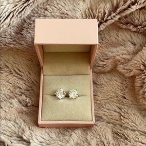 Silver plated earrings!